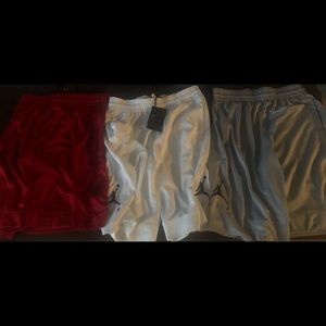 - NWT Lot of 3- Men’s jordan training shorts size S MSRP $120